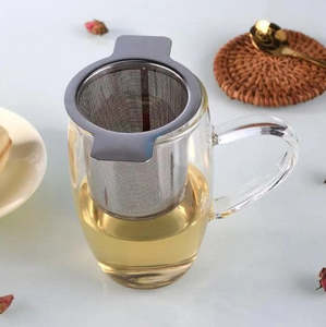 Glasses: Stainless Steel Tea Strainer