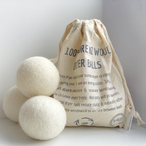 Laundry: Natural Wool Dryer Balls