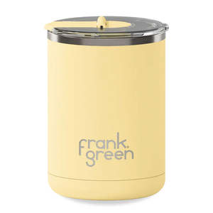 Frank Green Cup Hinged Lid Buttermilk 12oz