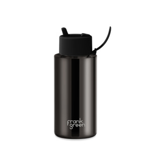 Coffee Tea: Frank Green 34oz Shadow Chrome with Flip Straw Lid