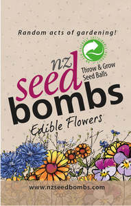 Household: NZ Seed Bombs  Edible Flowers