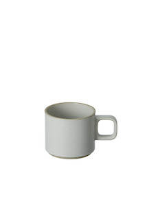 Ceramics: Hasami Porcelain Small Mug, Gloss Gray