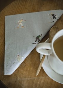 Tableware: Skiers Paper Napkins