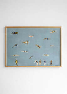 Poster: Swimmers Poster