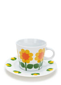 Floyrd: Floyrd Cloudberry Coffee Cup with Saucer