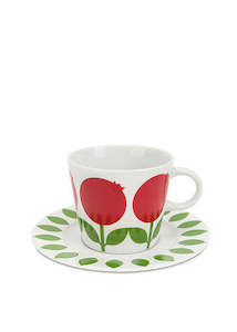 Floyrd: Floyrd Lingonberry Coffee Cup with Saucer