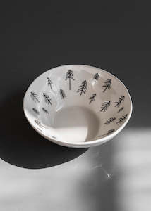 Ceramics: Tall Bowl, White