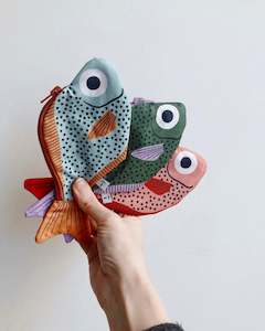 Sweeper fish Keychain Purse