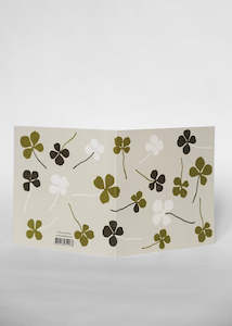 Accessories: Clover Folded Card E56 with Envelope