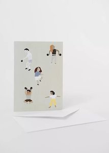 Accessories: Lift and Move Folded Card A6 with Envelope
