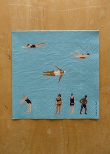 Paper Napkins Swimmers