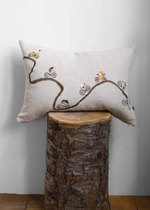 Back In Stock: Giro Embroidered Cushion Cover
