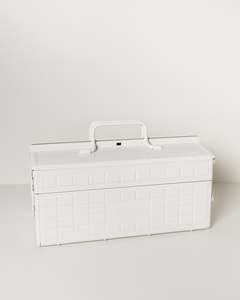 Toyo Steel Cantilever Toolbox ST-350 - White