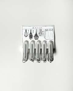 Bathroom: Japanese Strong Aluminium clothespin - Set of 5
