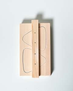 Kitchen Dinning: Hinoki Wood Onigiri Mould - Large