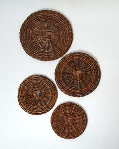 Dining Tableware: Handwoven Akebi Vine Trivet