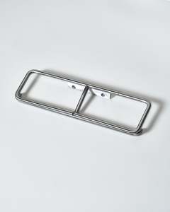 All: KT Stainless Steel Toilet Paper Holder - Double
