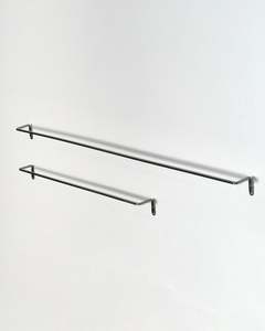All: Brushed Stainless Steel Towel Rail