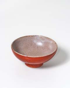 Dining Tableware: Japanese Red Clay Small Bowl