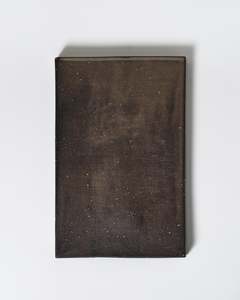 Japanese Kurotsuchi Haiyu Rectangle Plate