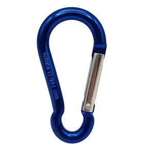 Climb: Blue Aluminium Accessory Carabiner