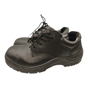New Arrivals: Black Lace-Up Shoes - Labelled Size 8