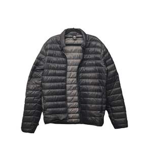 Outdoor Jackets: Macpac Black Hooded Puff Jacket — M
