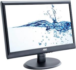 Monitors Tvs: AOC E2250SWDA 21.5 inch 1920x1080 Full HD Widescreen LED Monitor - Refurbished Good Condition