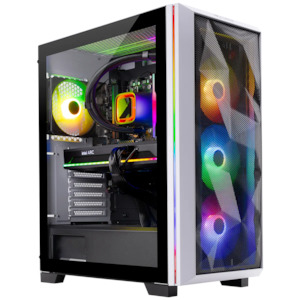 Prebuilt Gaming Pcs: Tyr's Valor Gaming PC - RTX 4070, Ryzen 7700x, 32GB DDR5, 2TB NVMe, Windows 11 - Brand New