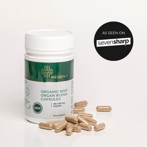 Frontpage: Organic Beef Liver and Heart Capsules