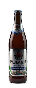 Paulaner 0.0% (Alcohol Free) Hefeweizen 500ml Bottle