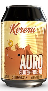 Kereru Auro Ale Gluten Free 330ml can