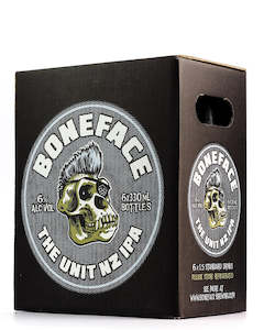 Boneface the Unit NZ IPA cans 6 pack