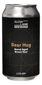All Barrel Aged: Slow Lane Brewing Bear Hug Barrel Aged Brown Sour 375ml