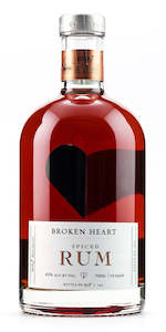 New Zealand Rum: BROKEN HEART SPICED RUM 700ML