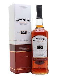 New Whiskies: Bowmore 10YO Dark & Intense 40% 1l