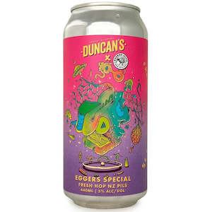 Fresh Hop 2021: Duncan's Eggers Special Fresh Hop NZ Pilsner 440ml