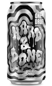One Drop: One Drop Brewing Hard & Done Double IPA 440ml