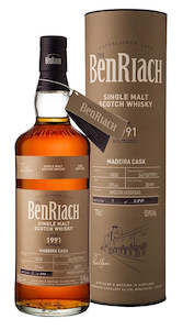 Lucky Last Whiskies: Benriach 1991 27YO Madeira Hogsgead 1850 Batch 16 53.9% 700ml