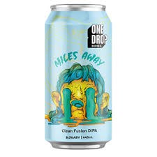 One Drop Brewing Miles Away DDH Double IPA 440ml