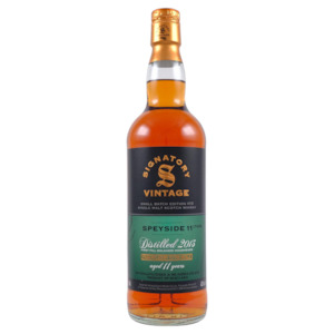 Independent Whiskies: Speyside (Tam) Signatory Small Batch 2013 48.2%