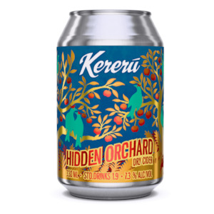 Kereru Hidden Orchard Dry Cider 330ml Can
