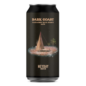 Heyday Dark Coast Nanaimo Bar Stout 440ml