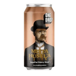 All Porter Beer: One Drop Brewing Mista Hustla Imperial Stout 440ml