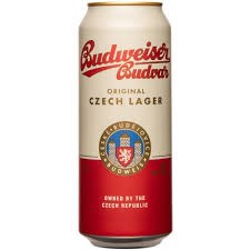 Budweiser Budvar Original Czech Lager 500ml Can