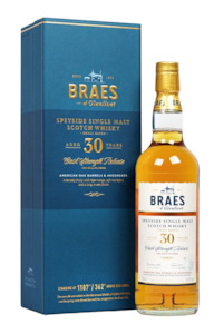 The Collectors Corner: Braes Of Glenlivet 30YO Single Malt 53% 700ml
