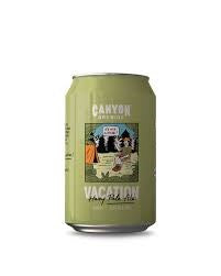 Pale Ale: Canyon Brewing Vacation Hazy Pale Ale 330ml Can