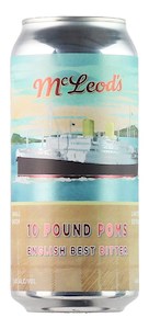 McLeod's 10 Pound Poms Best Bitter 440ml