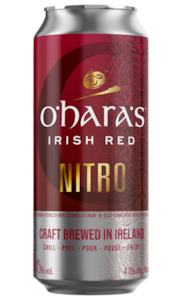 Red Ale: Carlow O'Hara's Irish Red Ale Nitro Can 440ml