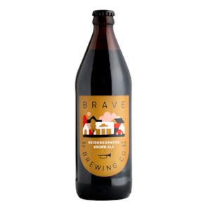 Brave Brewing Neighbourhood Brown Ale 500ml Bottle